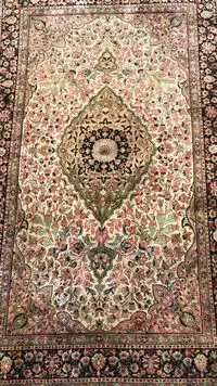 limpieza alfombra seda persa